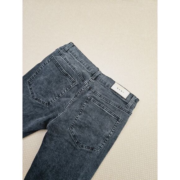 MNML Jeans Mens Size 34x32 Dark Gray Slim Fit Denim Casual - Picture 6 of 15